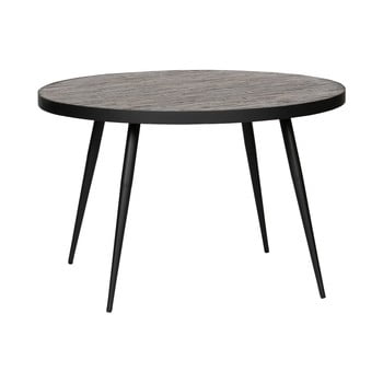 Masă woood vic, ⌀ 120 cm, negru