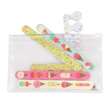 Set pentru manichiură și pedichiură rex london ice cream