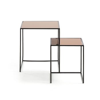 Set 2 mese cafea la forma sute
