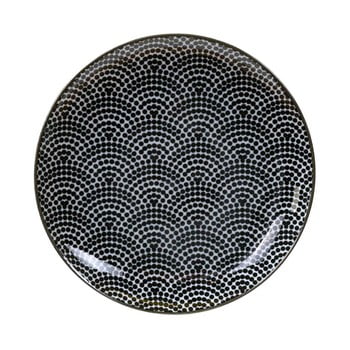 Farfurie Tokyo Design Studio Nippon Dots, ø 16 cm, alb-negru