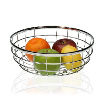 Coș din oțel pentru fructe versa chrome, ⌀ 25 cm