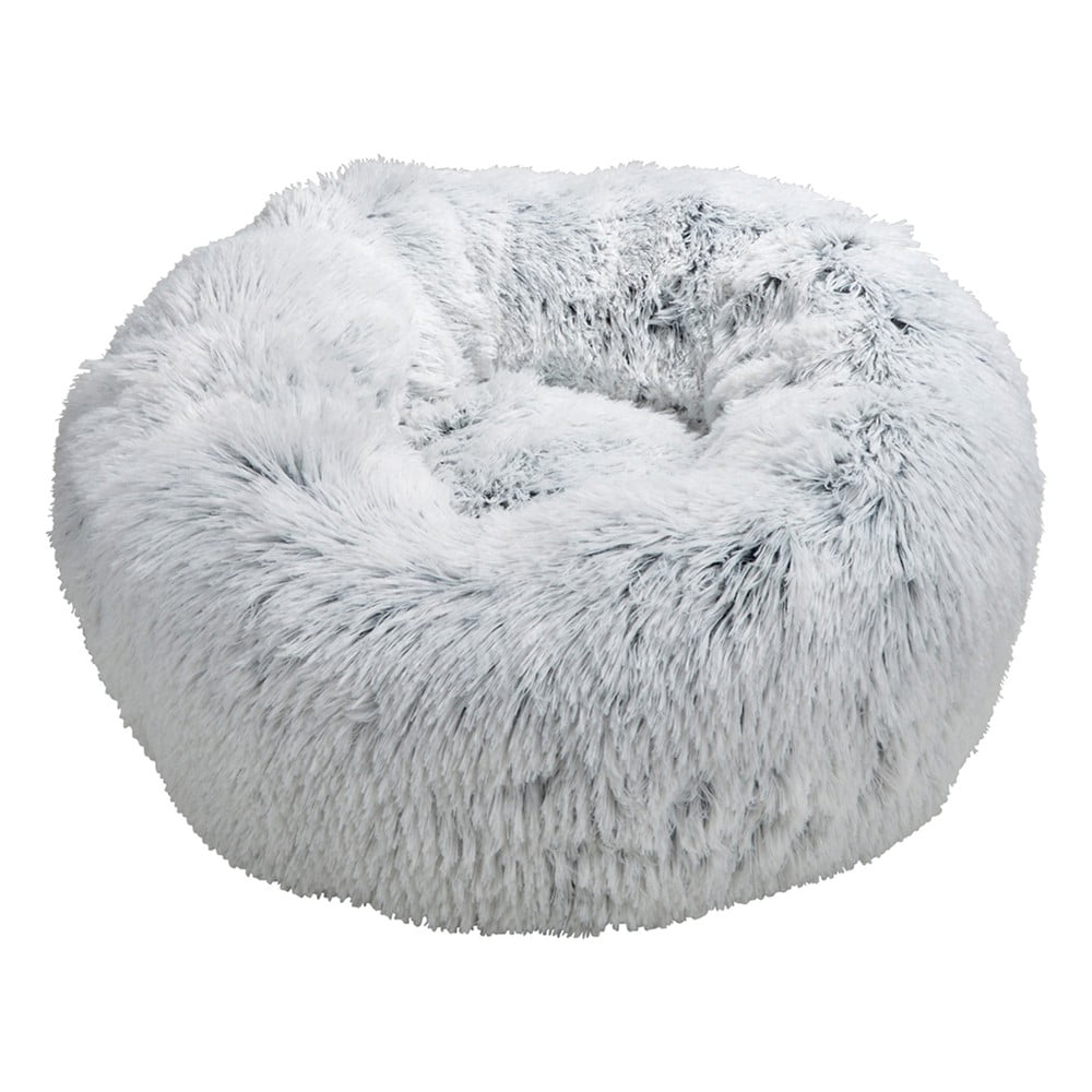 Bílý pelíšek pro psa ø 55 cm Fluffy Heather – Love Story