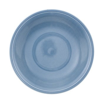 Farfurie adâncă din porțelan like by villeroy & boch group, 23,5 cm, albastru