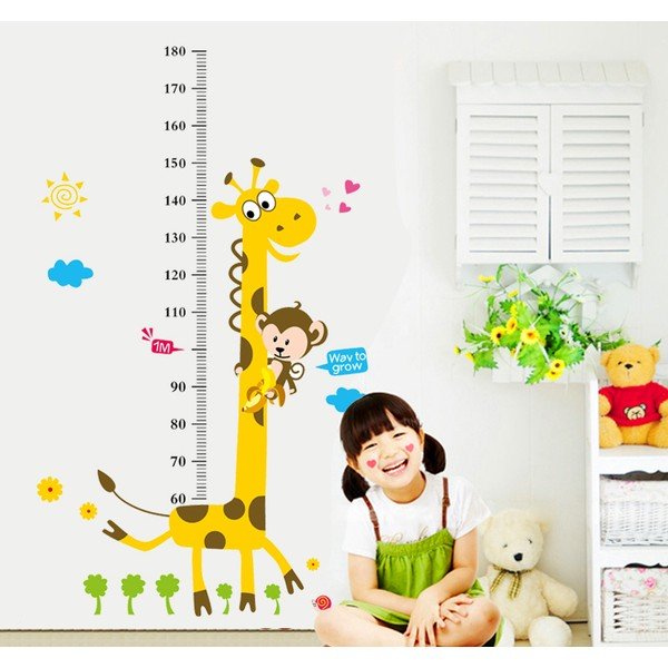 Nástěnná dětská samolepka Ambiance Animals of the World