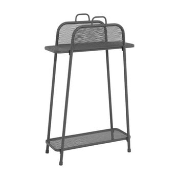 Etajeră de balcon metalică addu mwh, înălțime 105,5 cm, gri închis
