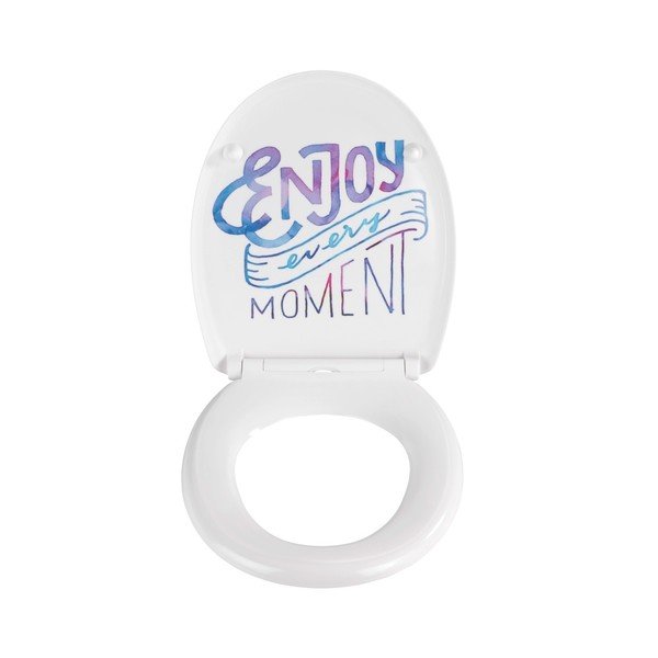 WC sedátko se snadným zavíráním Wenko Enjoy, 45 x 38 cm