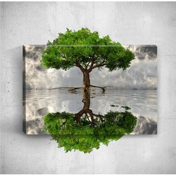 Tablou de perete 3d mosticx big tree, 40 x 60 cm