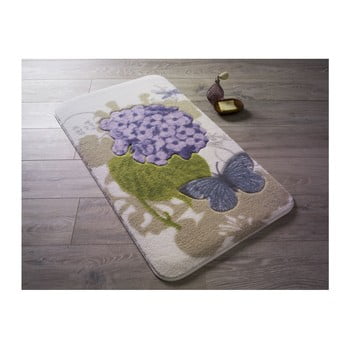 Covoraş de baie Confetti Bathmats Pia, 80 x 140 cm, violet