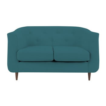 Canapea cu 2 locuri kooko home love, turcoaz