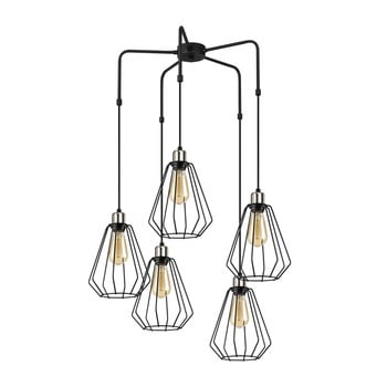 Lustră metalică opviq lights nestros, negru