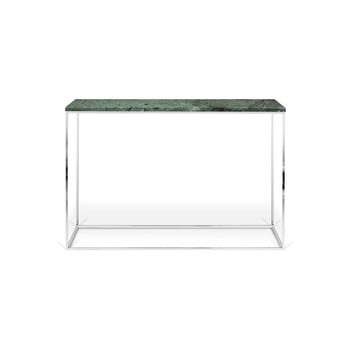 Masă tip consolă cu blat de marmură temahome, verde