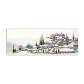 Tablou styler canvas holiday tuscany, 60 x 150 cm