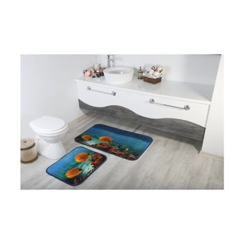Set 2 covorașe pentru baie aksu fish