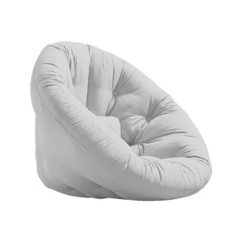 Fotoliu extensibil karup design nest light grey, gri deschis