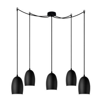 Lustră sotto luce ume elementary 5s matte, negru