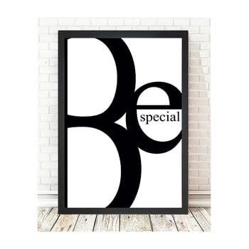 Tablou tablo center be special, 24 x 29 cm