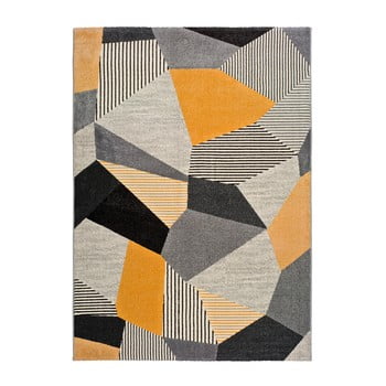 Covor universal gladys sarro, 160 x 230 cm, portocaliu-gri