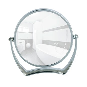 Oglindă cosmetică cromată Wenko Noale, Ø19 cm