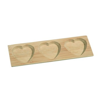 Bol servire din bambus Kosova Tree Hearts, 17,8 x 6 cm