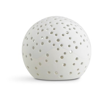 Sfeșnic din porțelan chinezesc pentru crăciun kähler design nobili, ⌀ 14 cm, alb