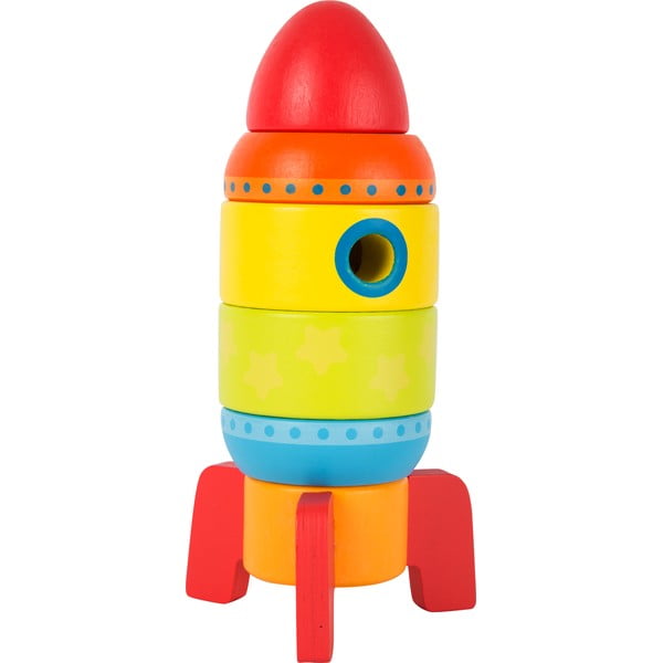 Dětská dřevěná skládací hra Legler Rocket