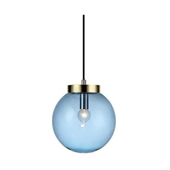Lustră markslöjd ball two, ⌀ 22 cm, albastru - auriu