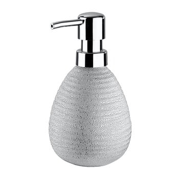 Dispensor ceramic pentru săpun wenko polaris juwel, argintiu