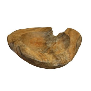 Fructieră din lemn de tec hsm collection mara, 20 cm