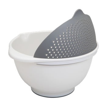 Bol cu strecurătoare 2 în 1 metaltex, Ø 28 cm