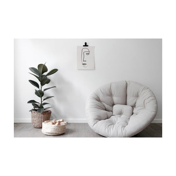 Variabilní křeslo Karup Design Nido Linen Beige