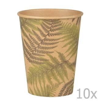 Set 10 pahare mari de unică folosință, esschert design farma