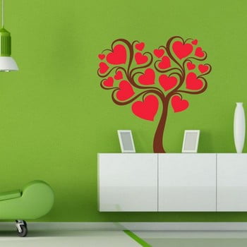 Autocolant decorativ pentru perete inlove tree