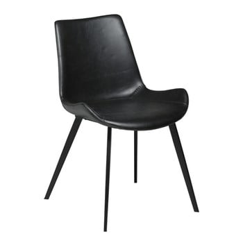 Scaun din piele dan-form denmark hype, negru
