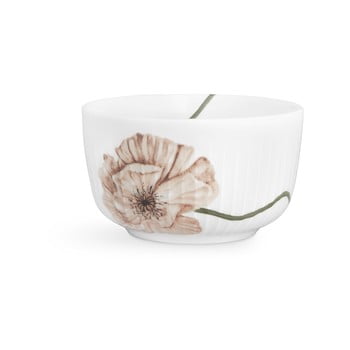 Bol din porțelan kähler design hammershøi poppy, ø 12 cm, alb