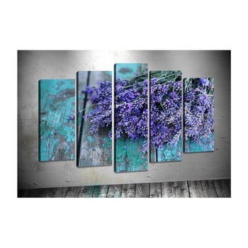 Set 5 tablouri tablo center provence bouquet