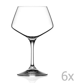 Set 6 pahare pentru vin rcr cristalleria italiana grazia, 501 ml