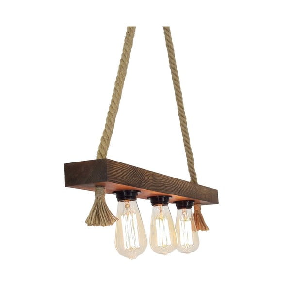Dřevěné stropní závěsné svítidlo Kutuk