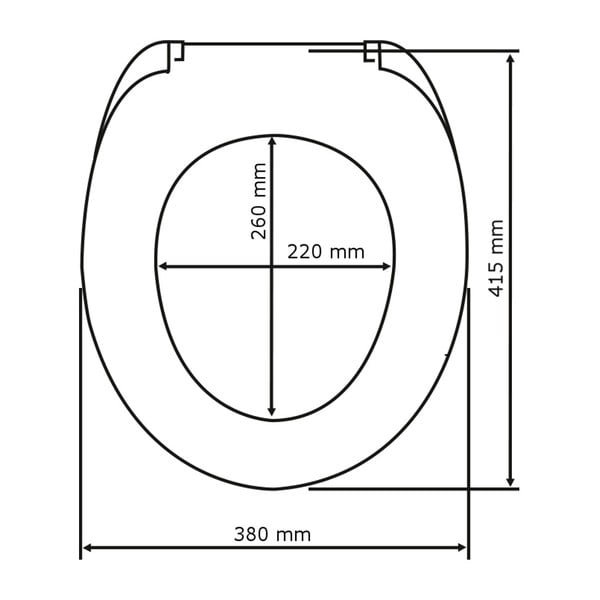 WC sedátko Wenko Dreamcatcher, 41 x 38 cm