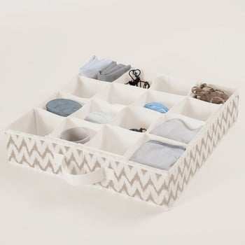 Organizator textil pentru șosete compactor clear