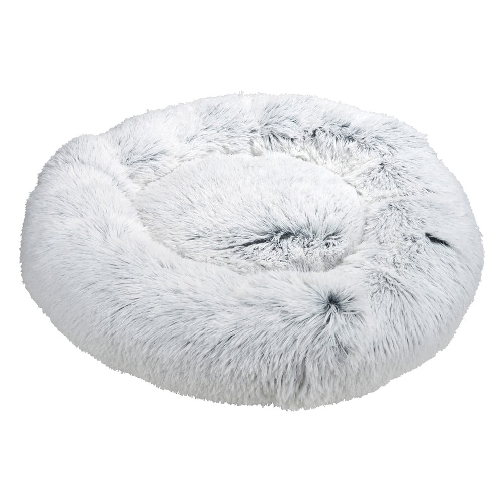 Bílý pelíšek pro psa ø 75 cm Fluffy Heather – Love Story