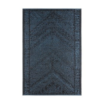 Covor potrivit pentru exterior Bougari Mardin, 200 x 290 cm, albastru închis