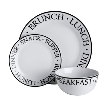 Set fafrfurii premier housewares noir, 12 buc.