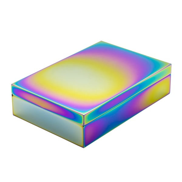 Úložný box s barevnými odlesky Lund London Luxe, šířka 21,9 cm
