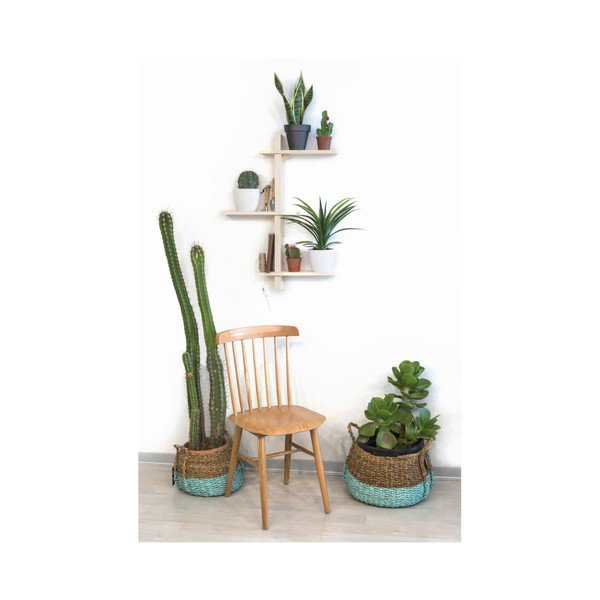 Police z jedlového dřeva na květiny Really Nice Things Natural