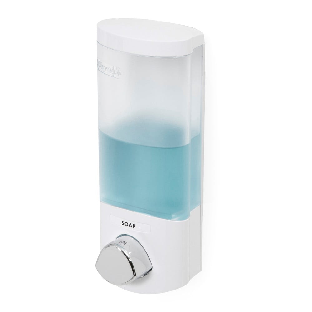 Bílý dávkovač na mýdlo Compactor Uno, 360 ml