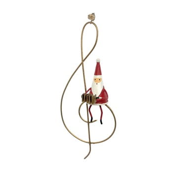 Decorațiune suspendată pentru crăciun g-bork santa on node