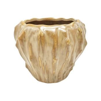 Ghiveci din ceramică PT LIVING Flora, ø 12,5 cm, maro nisip imagine