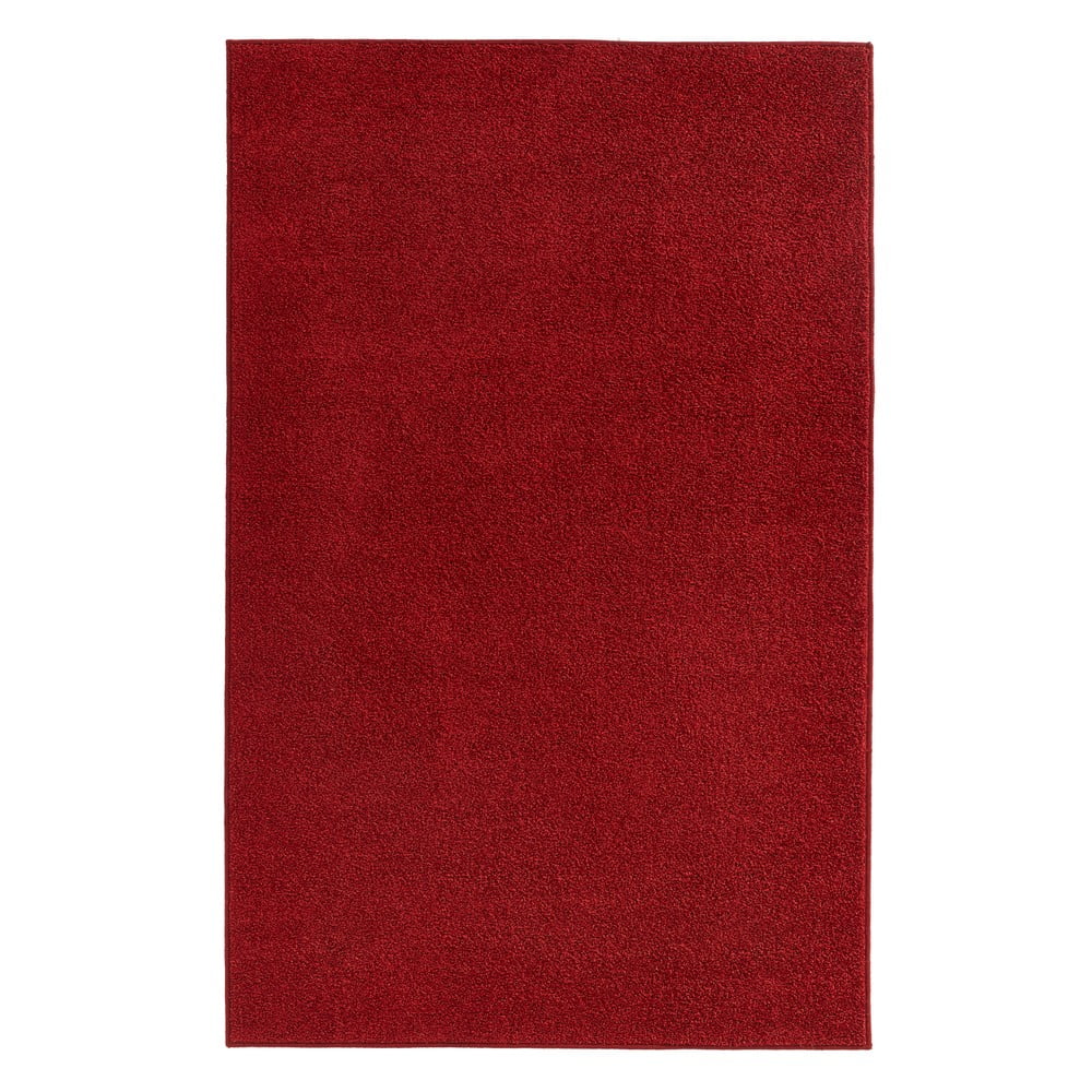 Červený koberec Hanse Home Pure, 80 x 150 cm