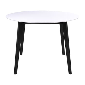 Masă din lemn de cauciuc house nordic vojens, ⌀ 105 cm