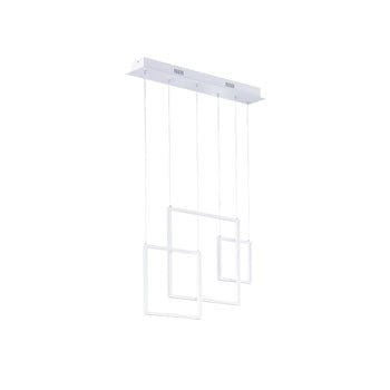 Lustră led trio tucson, înălțime 150 cm, alb